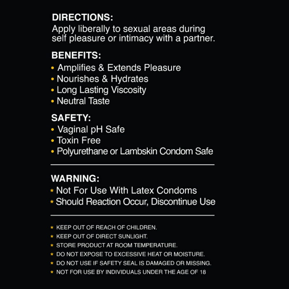 Liquid Gold Directions of use