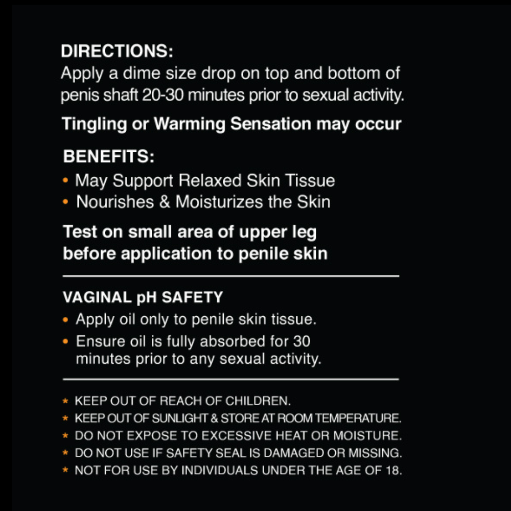 Arouse Oil Directions