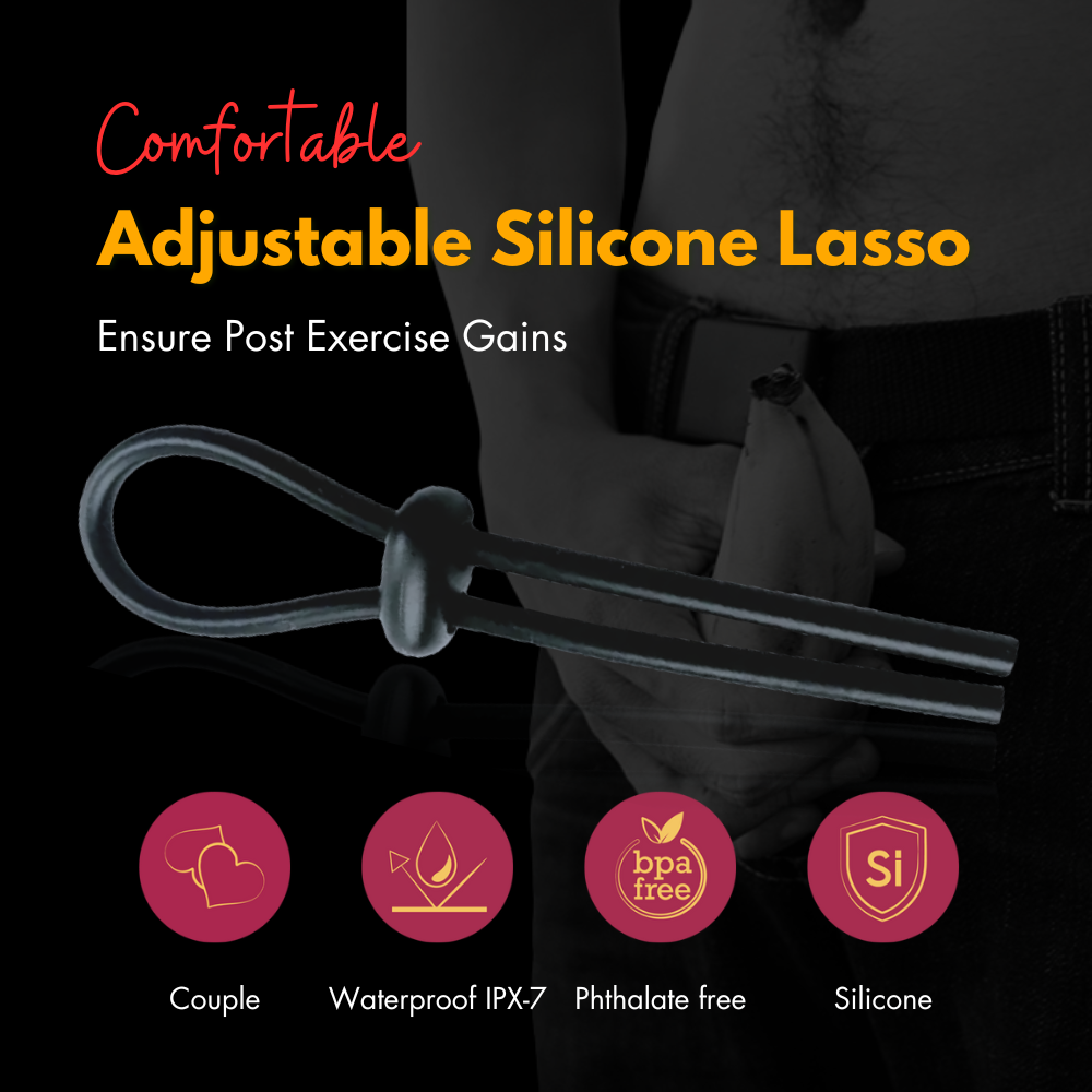 Adjustable Silicone Lasso